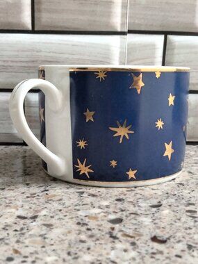 New Set of 4 Galaxy Fine Porcelain Teacups/ Coffee Cups (B)